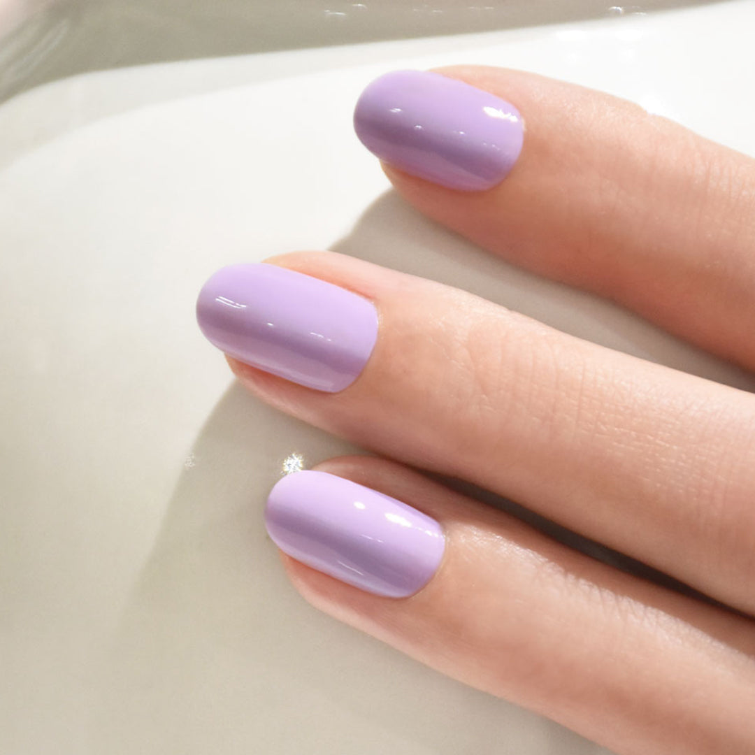 Vernis à ongles semi-permanent lilas lilas (lilas)