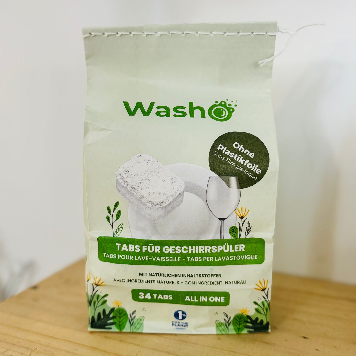 Sachet tablette lave-vaisselle Washo X75