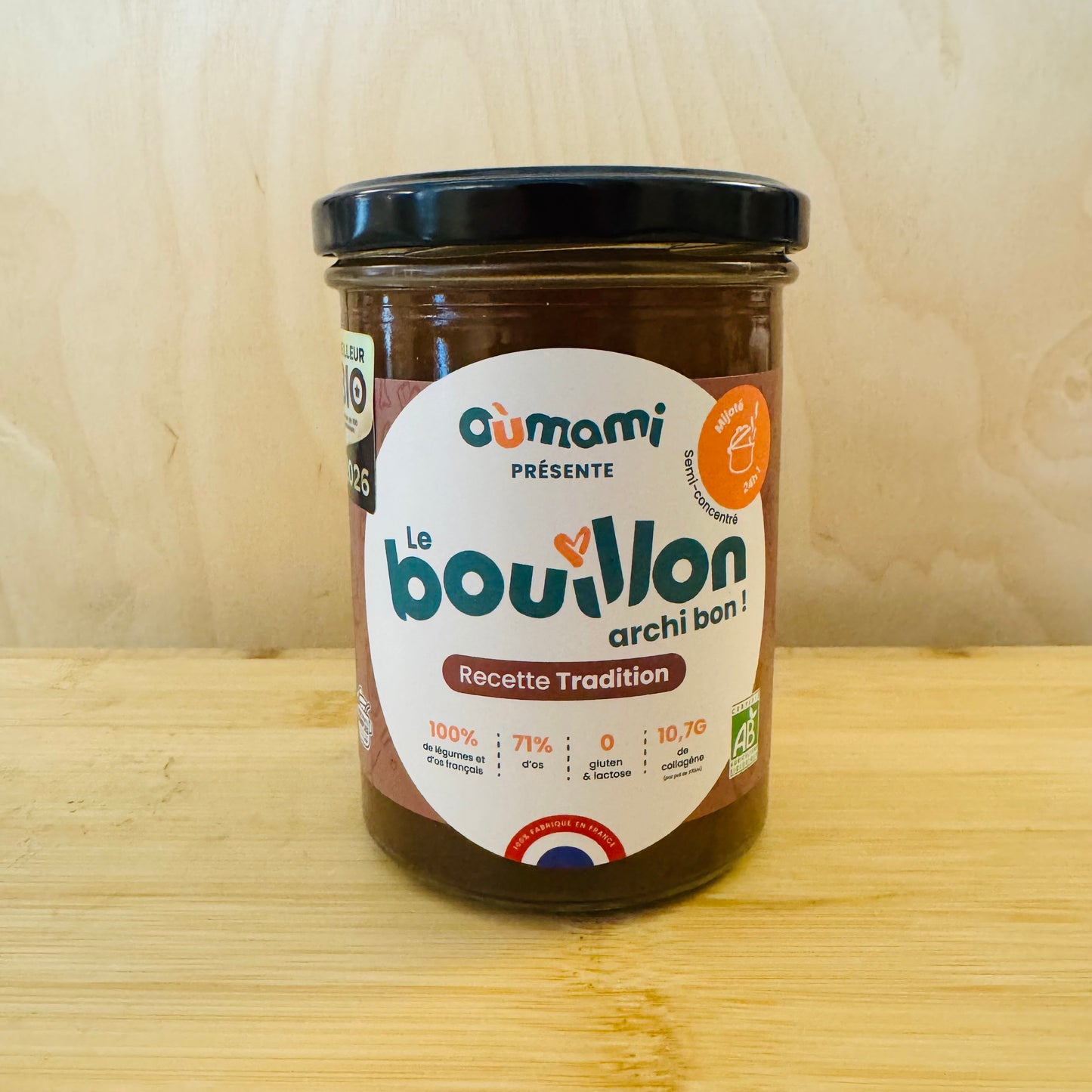 Bouillon d'os tradition bio