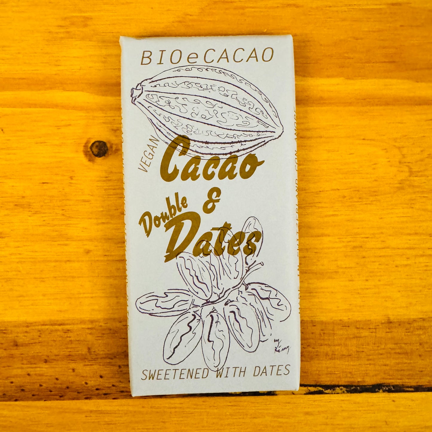 Chocolat 46% (sucré naturellement avec des dattes) BIO