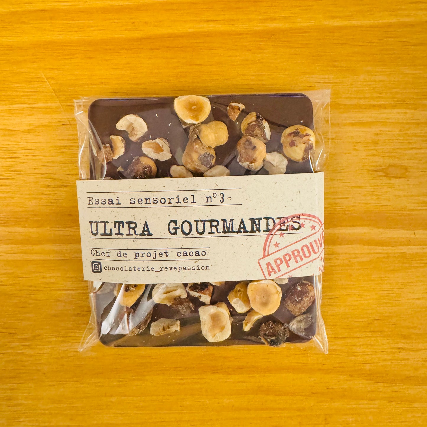 Chocolat aux noisettes du Piémont