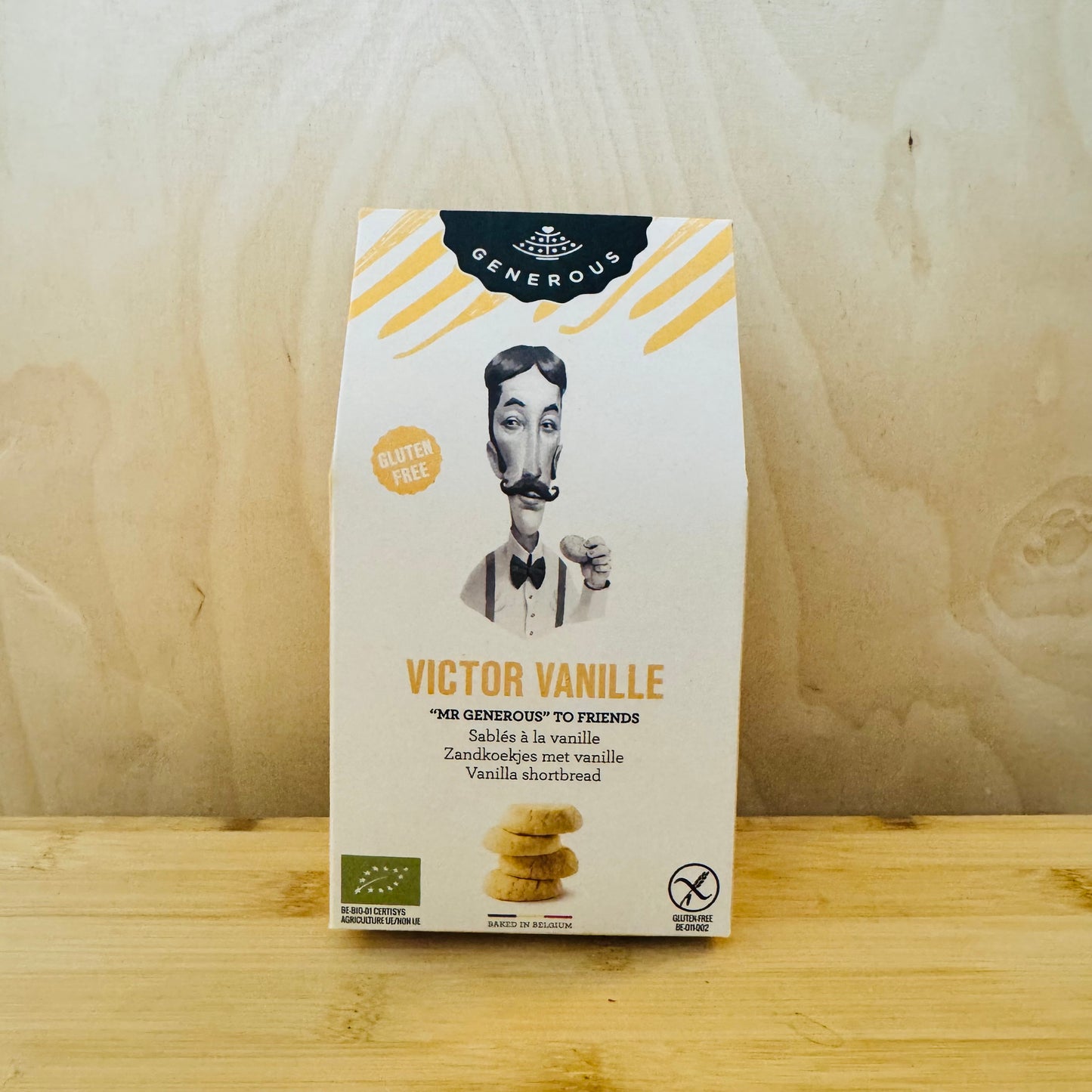 Sablés à la vanille BIO (sans gluten)