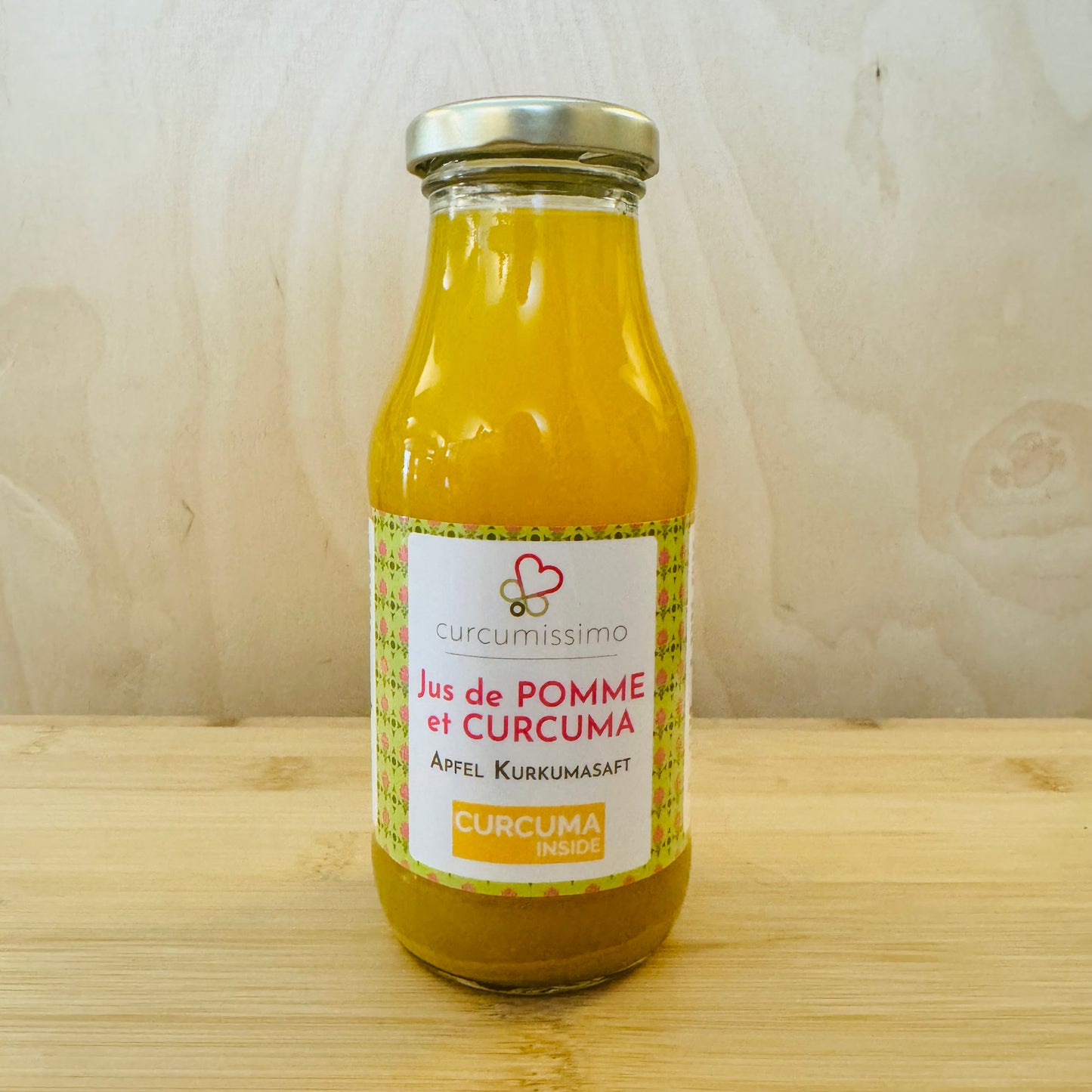 Jus de pomme et curcuma BIO