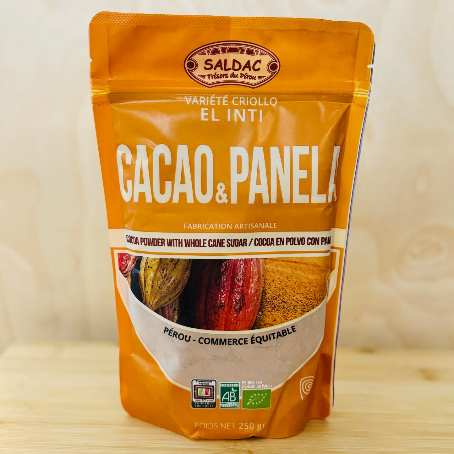 Poudre de cacao et sucre de canne complet BIO
