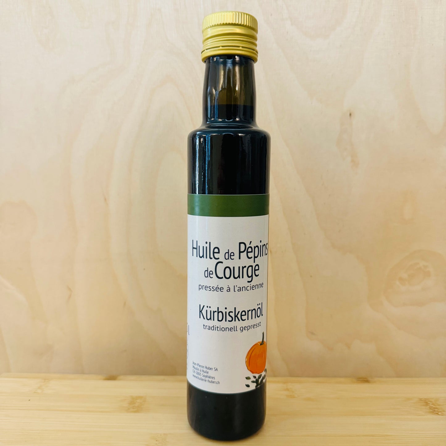 Huile de pépins de courge BIO