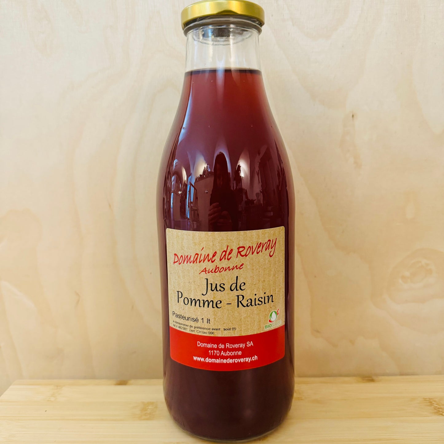 Jus de pomme - raisin BIO (1l)