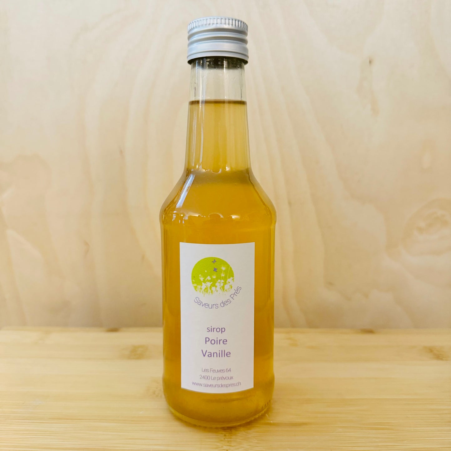 Sirop de poire vanille