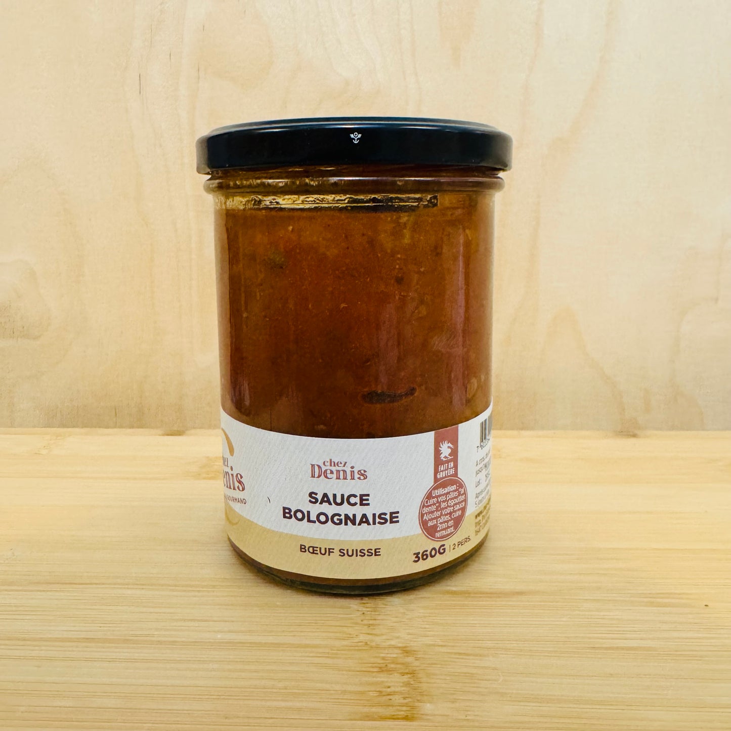 Sauce bolognaise - bœuf Suisse