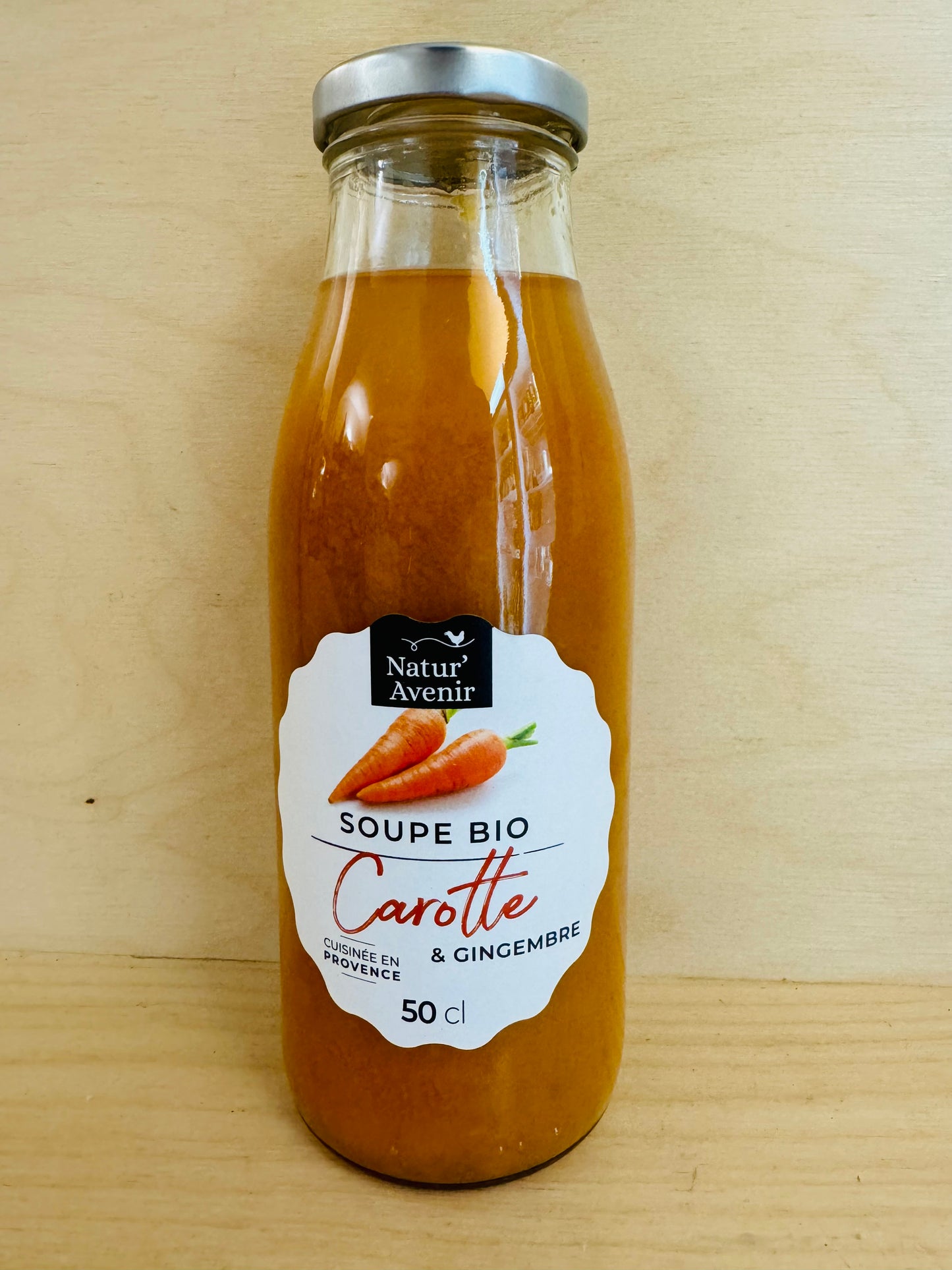 Soupe carotte gingembre BIO