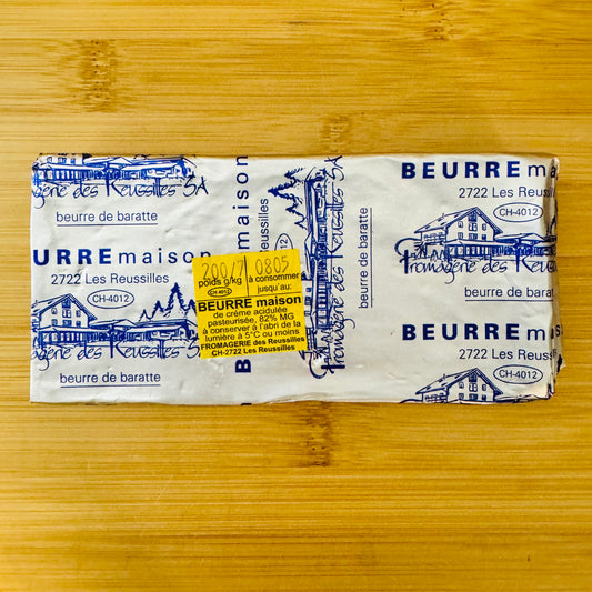 Beurre maison