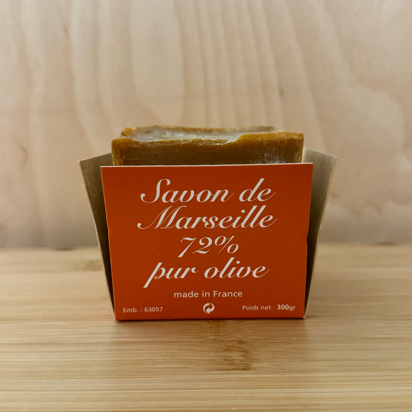 Savon Marseille 72% pur olive