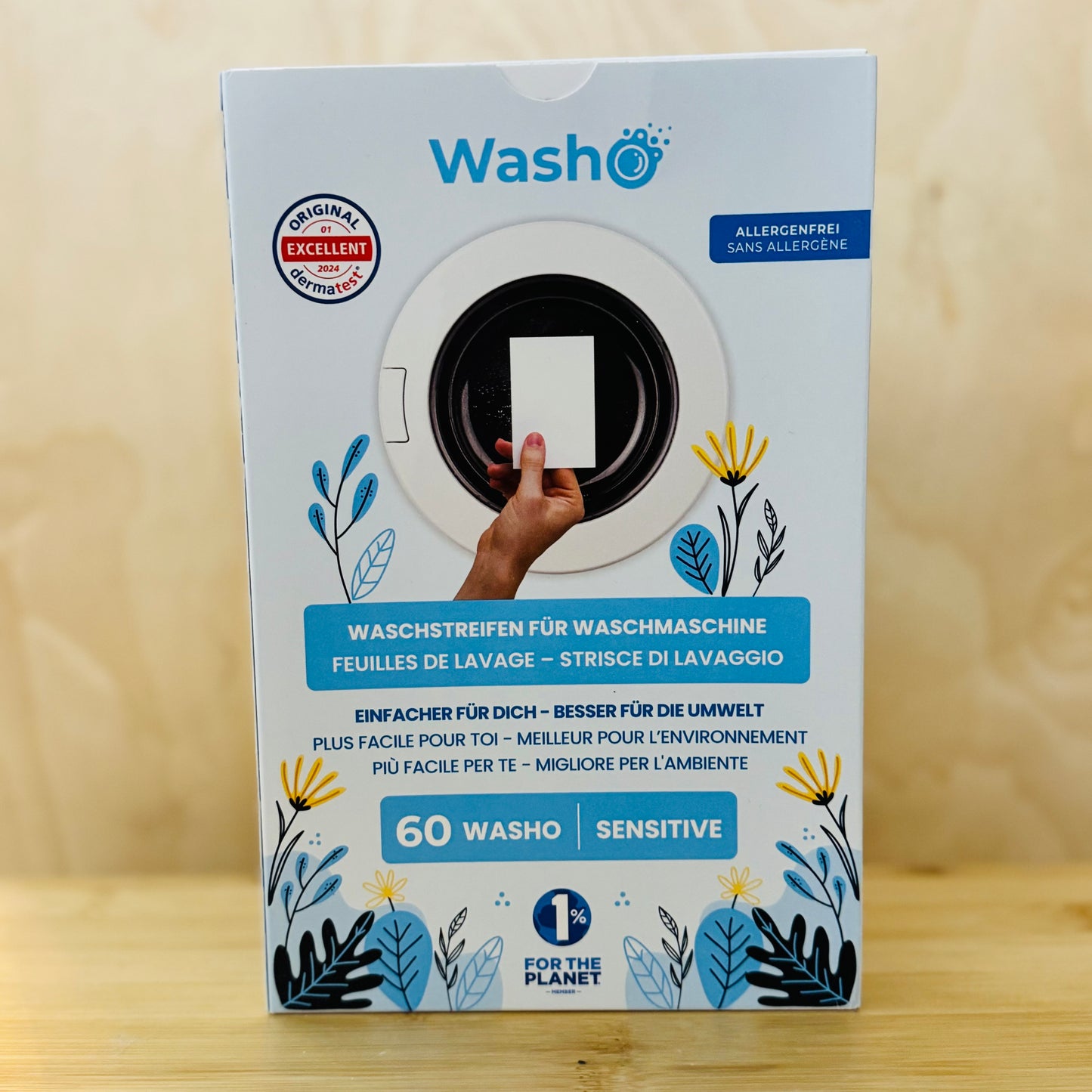 Feuilles de lavage WASHO