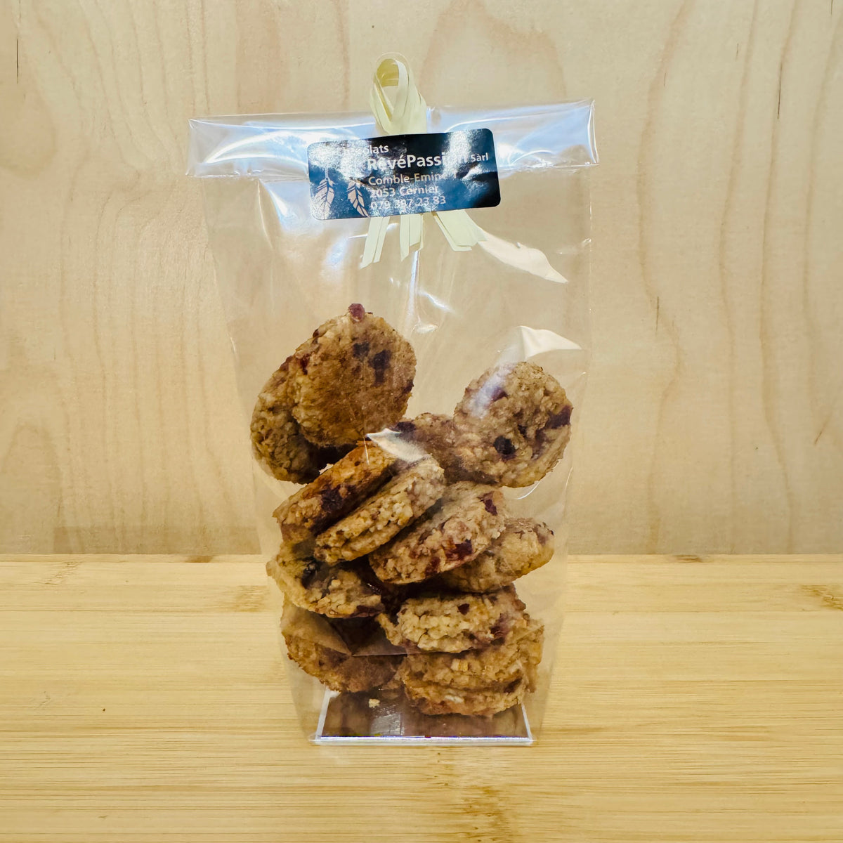 Biscuits avoine et banane (sans gluten)