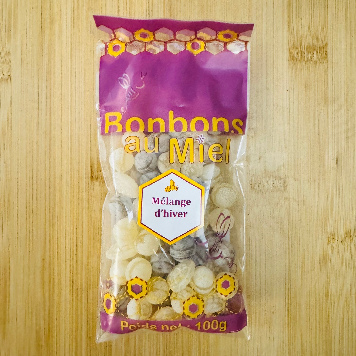 Bonbons au miel "mélange d'hiver"