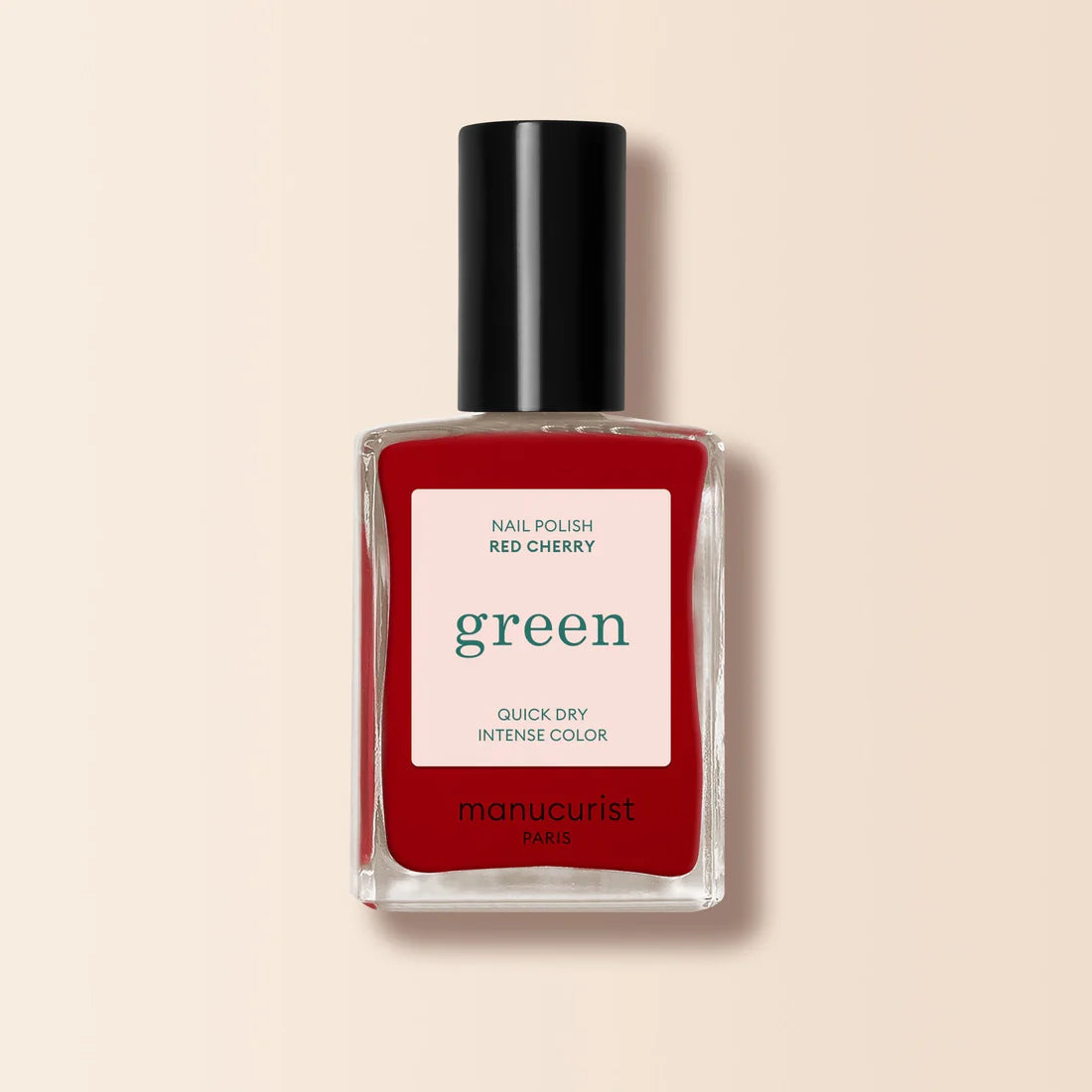 Vernis à ongles gamme Green™ rouge cerise intemporel (Red Cherry)