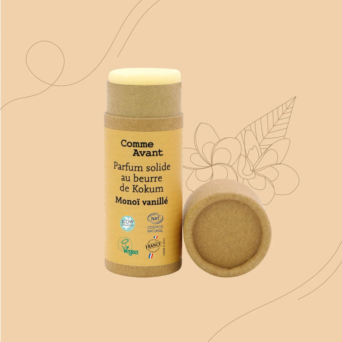 Parfum solide monoï vanillé
