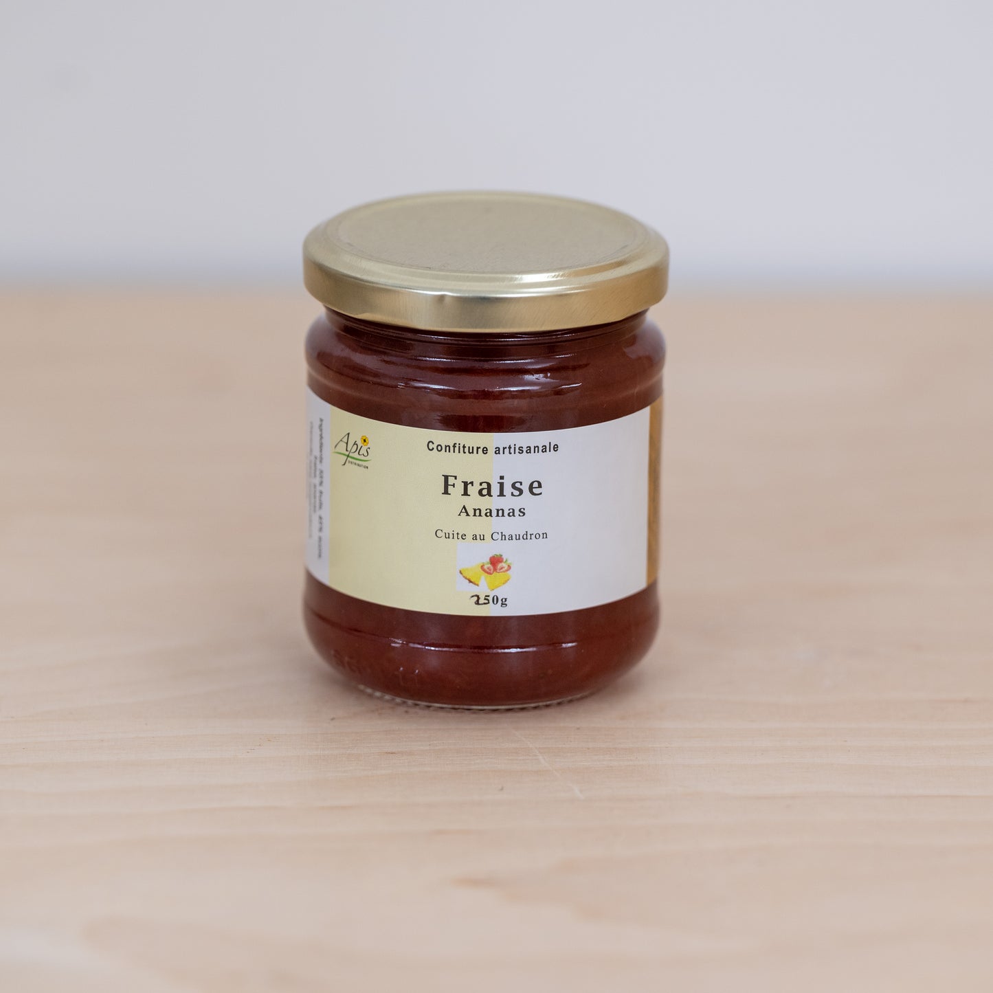 Confiture de fraise et ananas