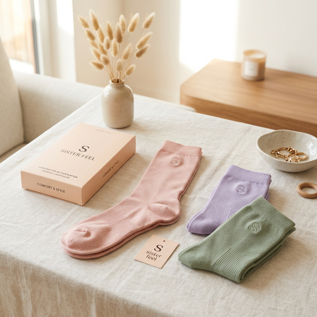 Chaussettes de contention