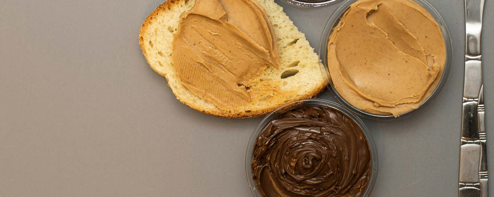 Pâte à tartiner et purée d'oléagineux