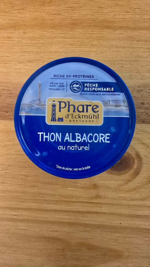 Thon albacore au naturel bio