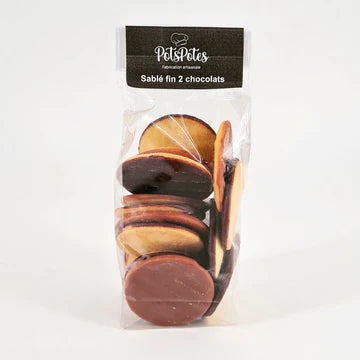 Sablés fin 2 chocolats