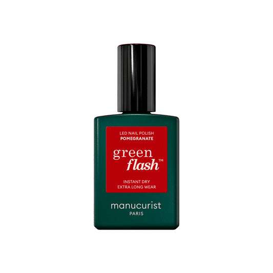 Vernis à ongles semi-permanent rouge framboise (pomegranate)