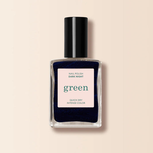 Vernis à ongles gamme Green™ bleu nuit irisé (Dark Nigth)
