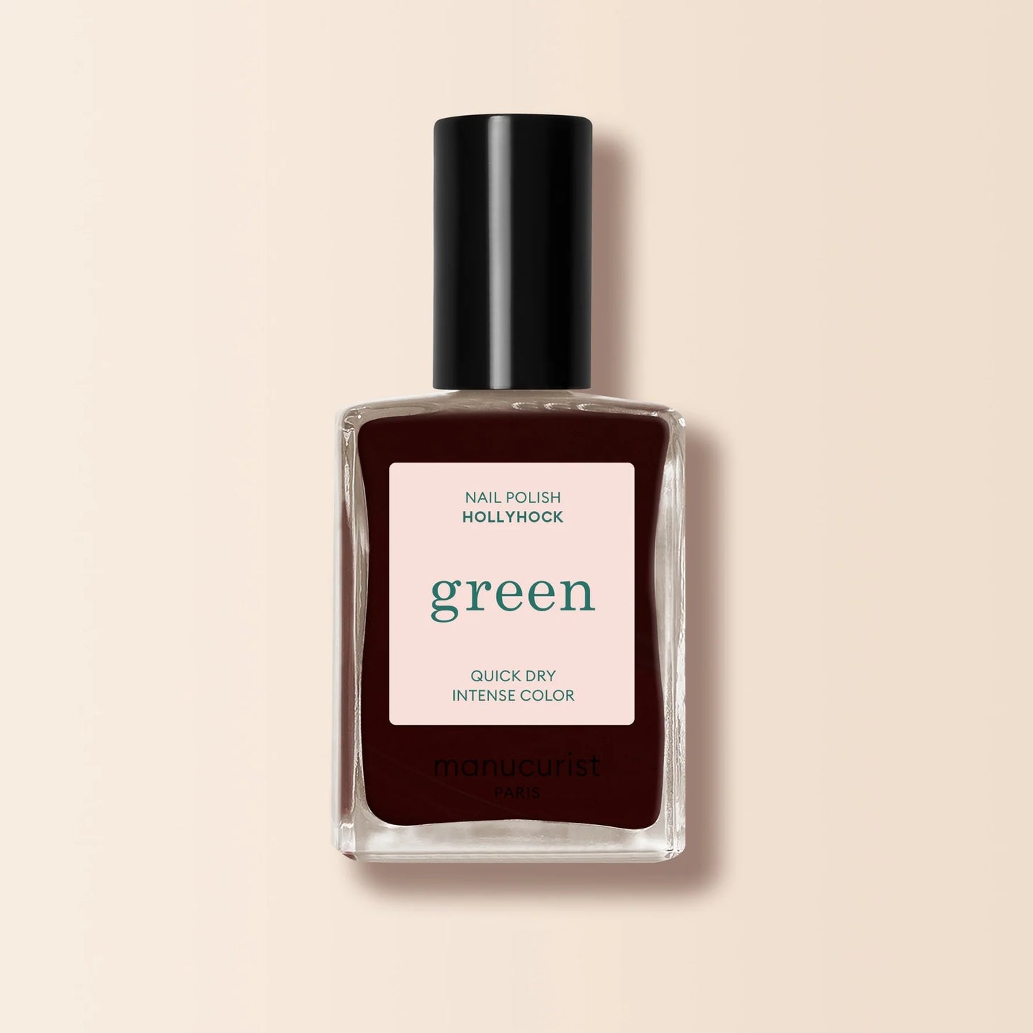 Vernis à ongles gamme Green™  rouge noir  (Hollyhock)