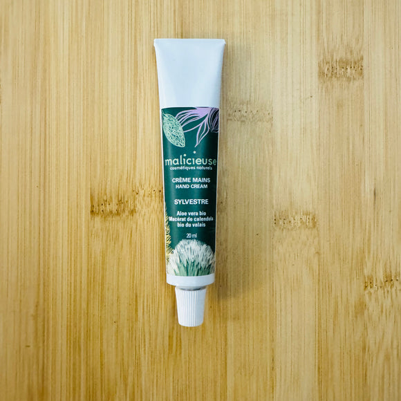 Crème mains à l'aloe vera bio