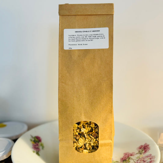 Granola érable amandes
