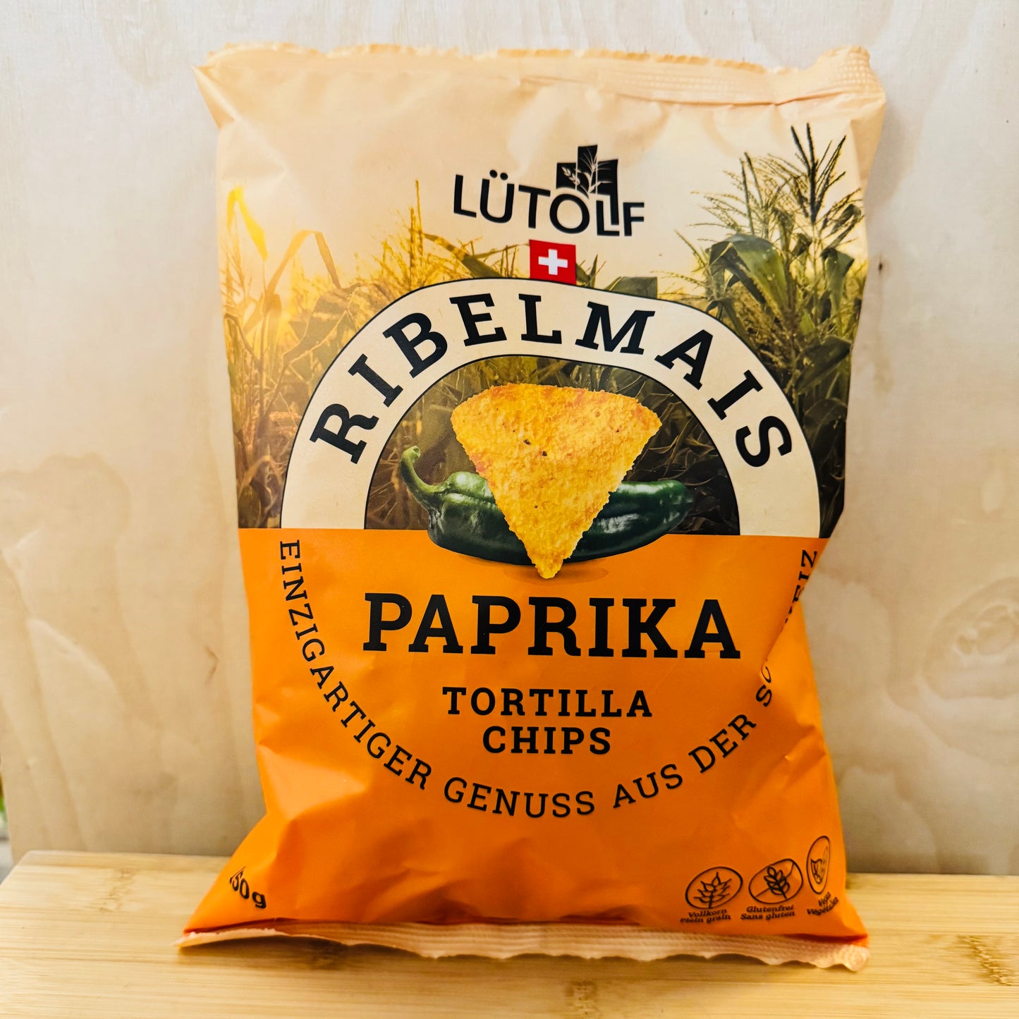 Tortilla chips au paprika, sans gluten