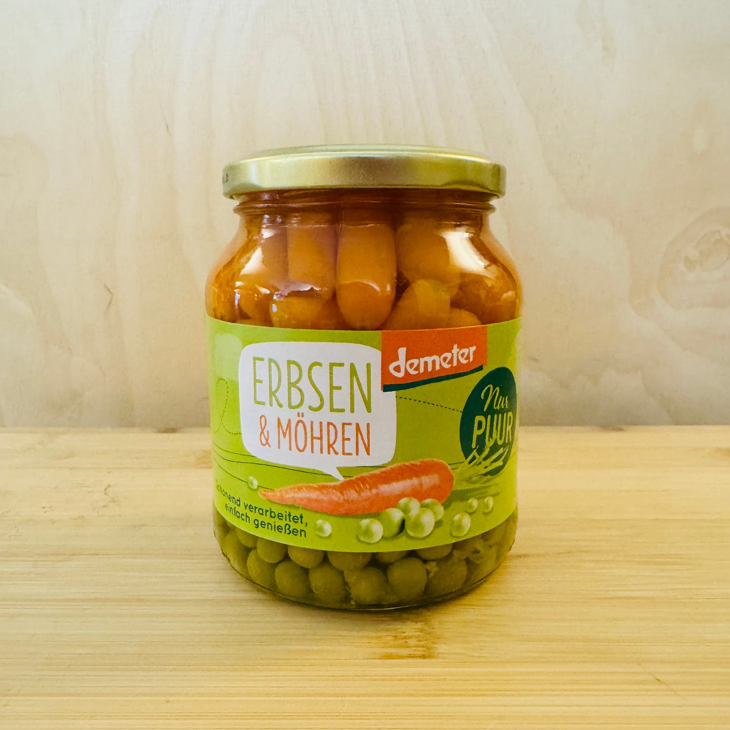 Petits pois carottes demeter