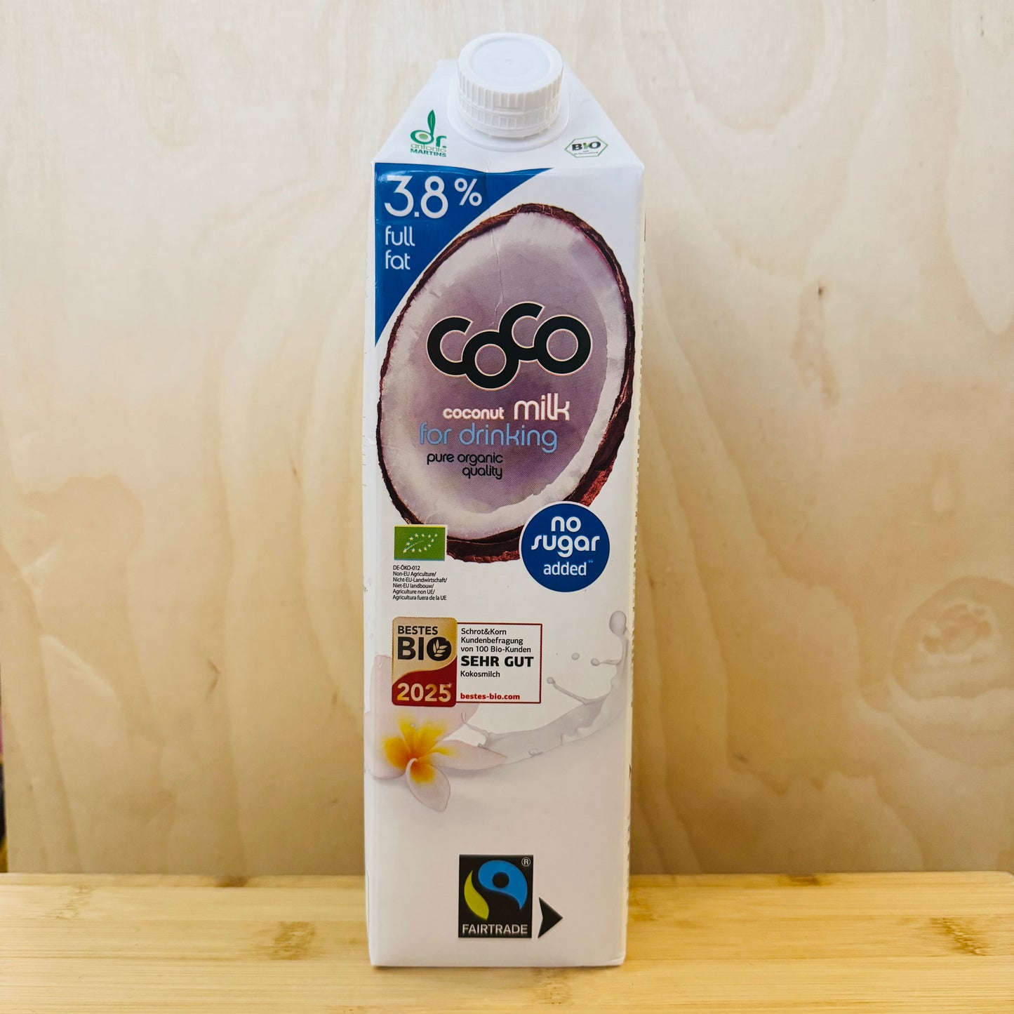 Lait de coco BIO