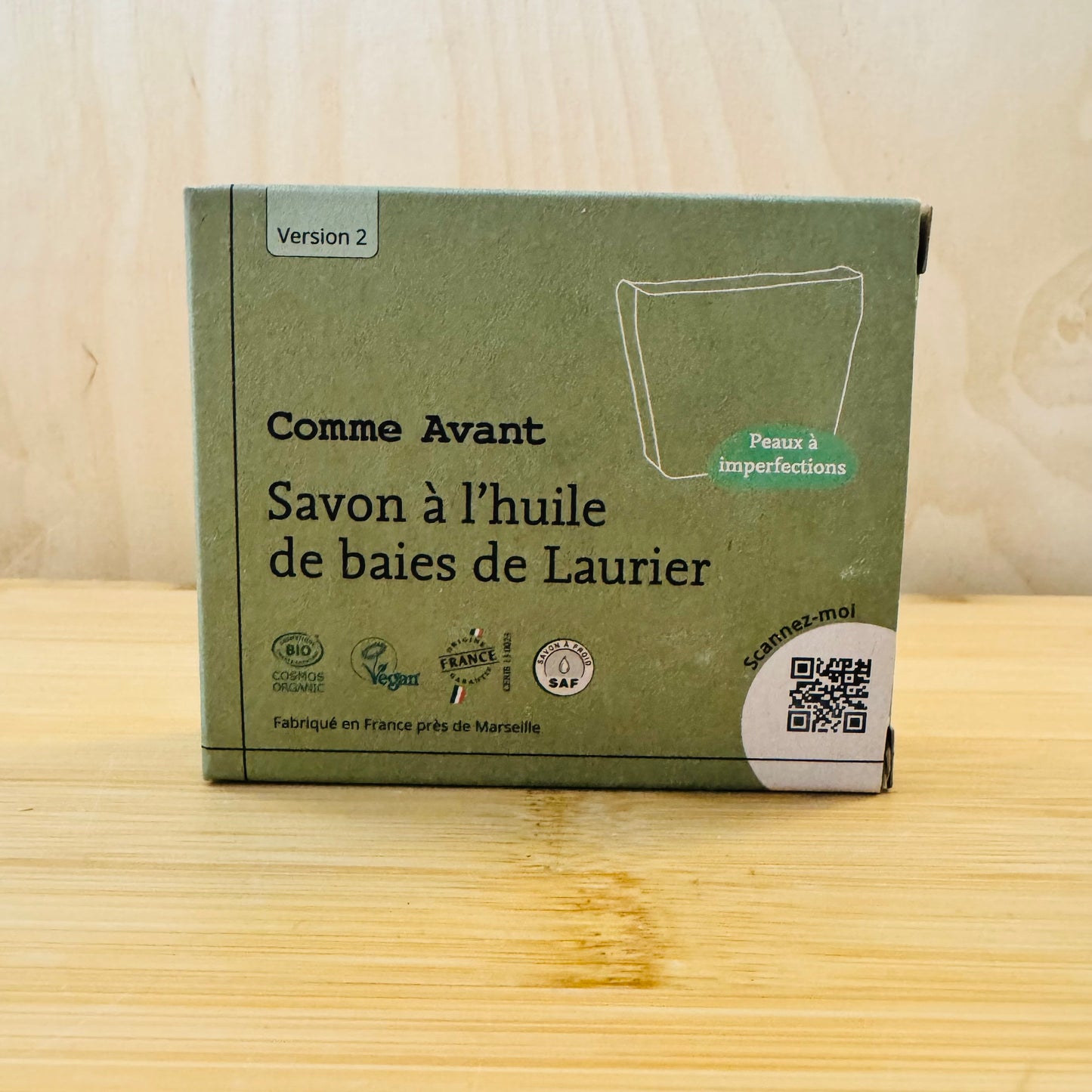 Savon à l'huile de baies de Laurier BIO