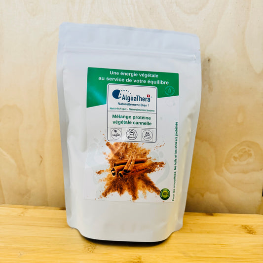 Protéine végétale - goût cannelle - BIO