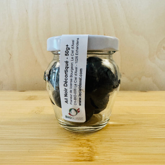 Ail noir décortiqué BIO