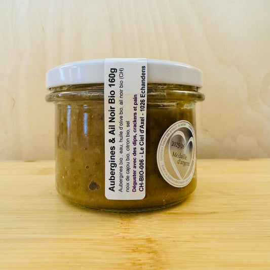 Aubergine et ail noir BIO