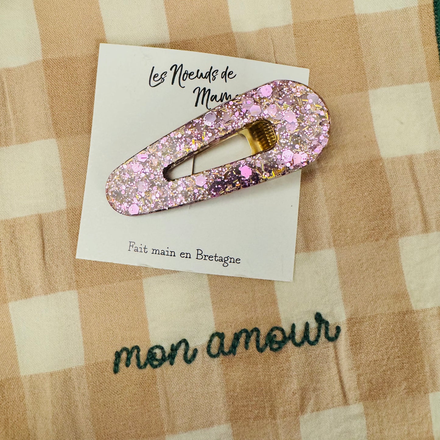 Barrette résine