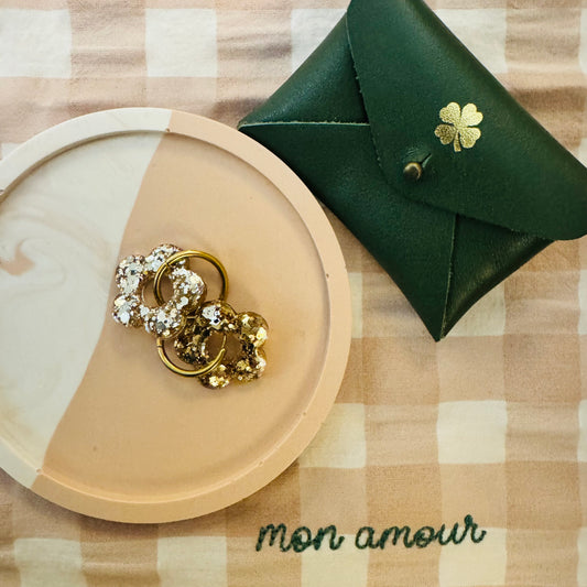 Boucles d'oreilles étoile doré