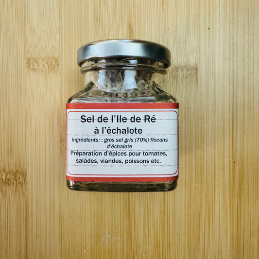 Sel de l'Ile de Ré à l'échalote