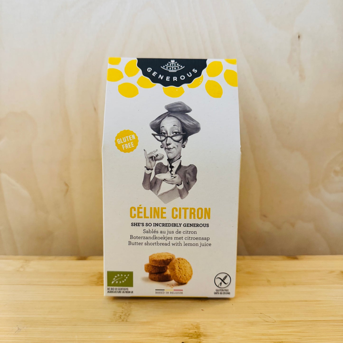 Sablés au jus de citron BIO (sans gluten)