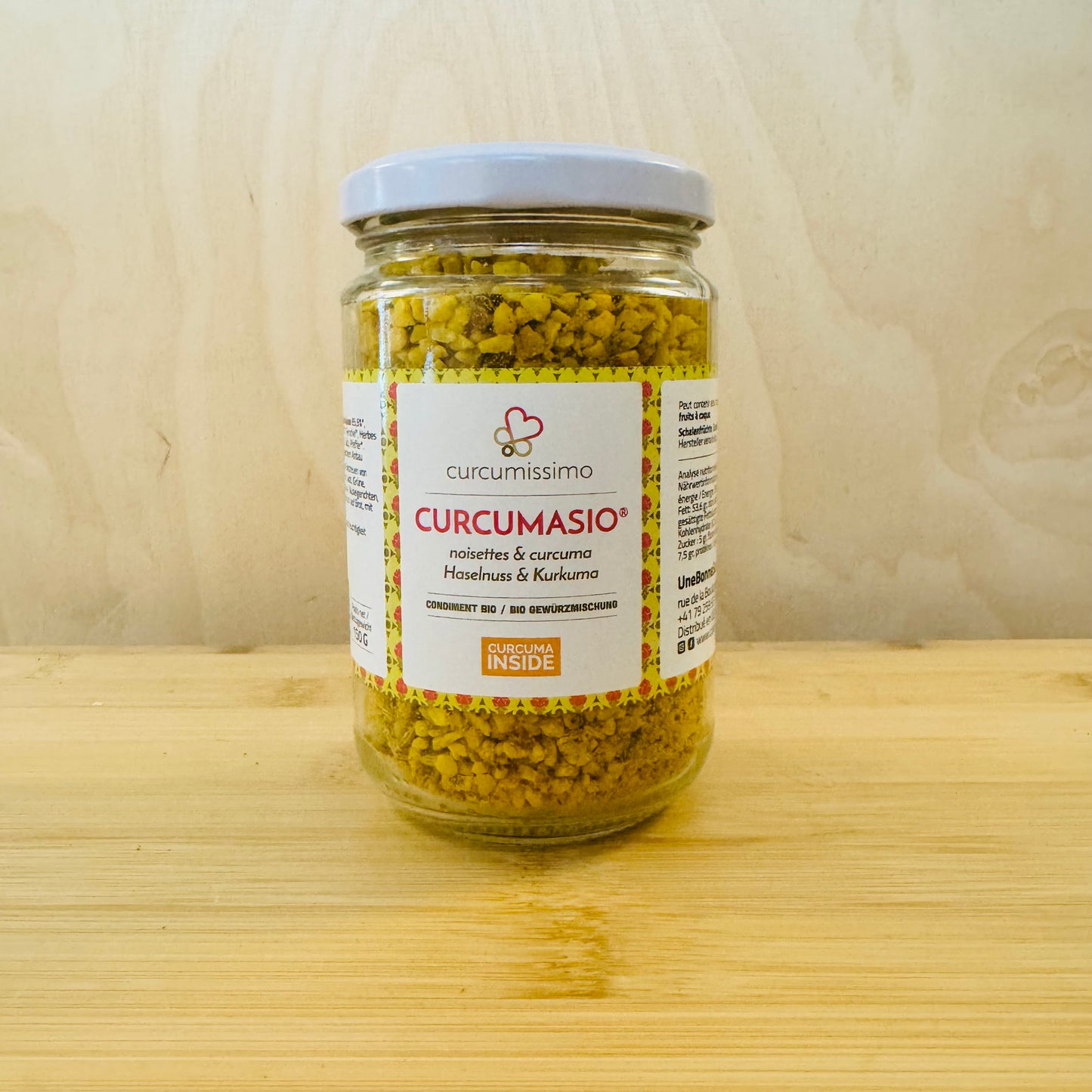 Noisettes et curcuma BIO