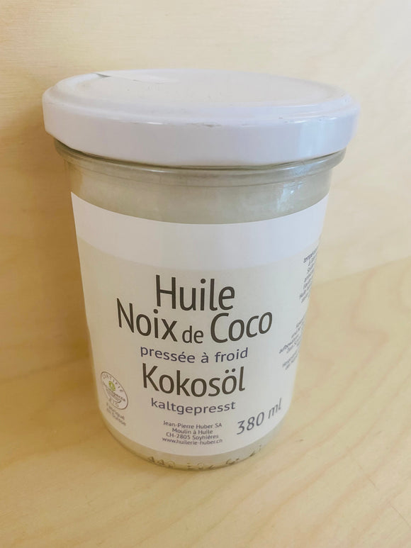Huile de Noix de Coco BIO – Moulin à huile de Soyhières