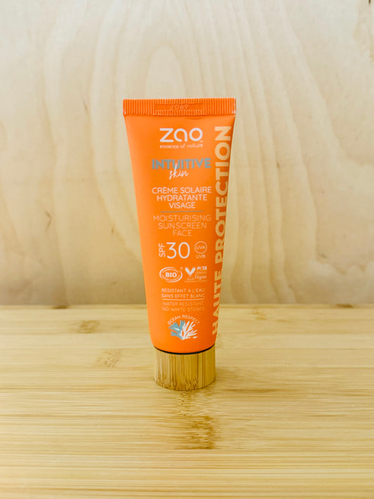Crème solaire hydratante visage SPF 30 BIO