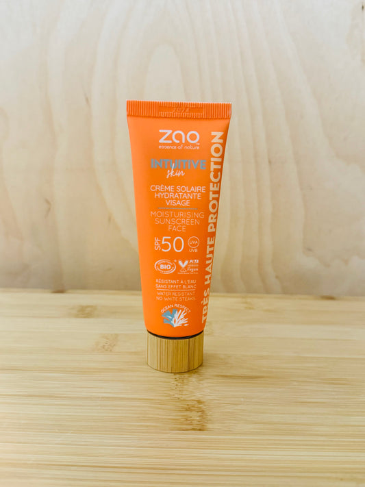 Crème solaire hydratante visage SPF 50 BIO