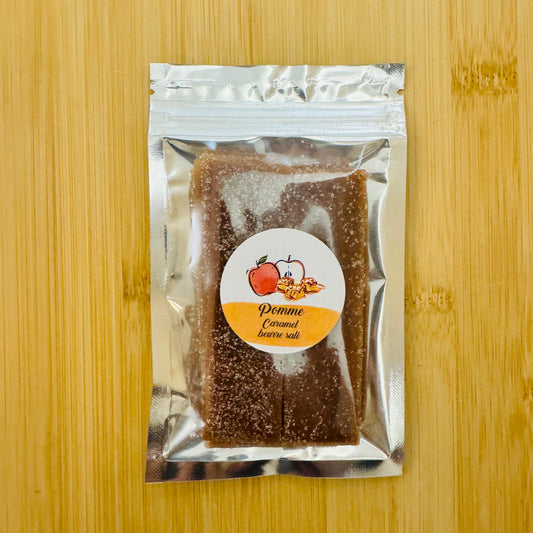 Ruban de fruit "pomme caramel beurre salé" du Valais
