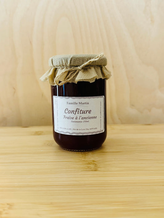 Confiture de fraises à l'ancienne