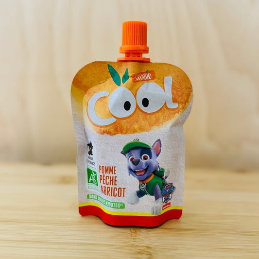 Compote pomme pêche abricot BIO