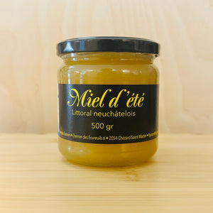Miel d'été du littoral neuchâtelois
