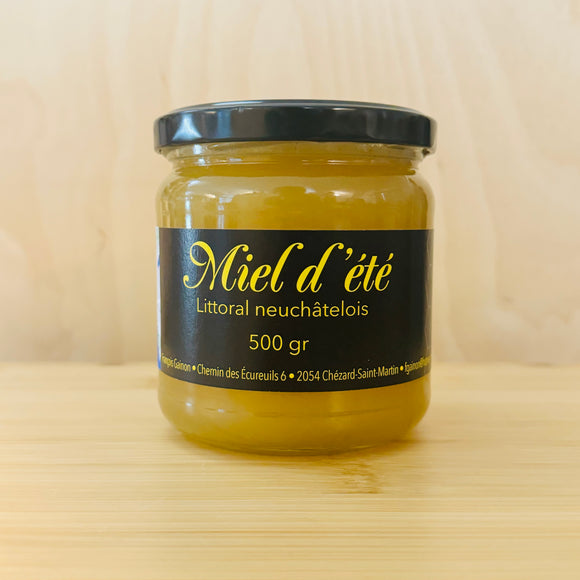 Miel d'été du littoral neuchâtelois